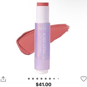 tarte maracuja multi-stick cream blush stick & lip tint with hyaluronic acid